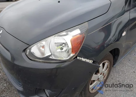 2014 Mitsubishi Mirage Es из США, поврежденный, VIN ML32A4HJ4EH015798